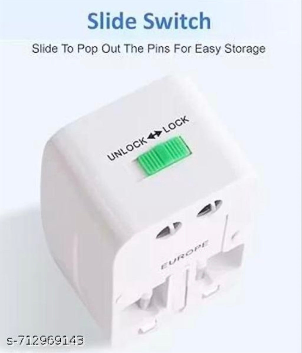 Universal Travel Adapter with 6A AC Socket Output